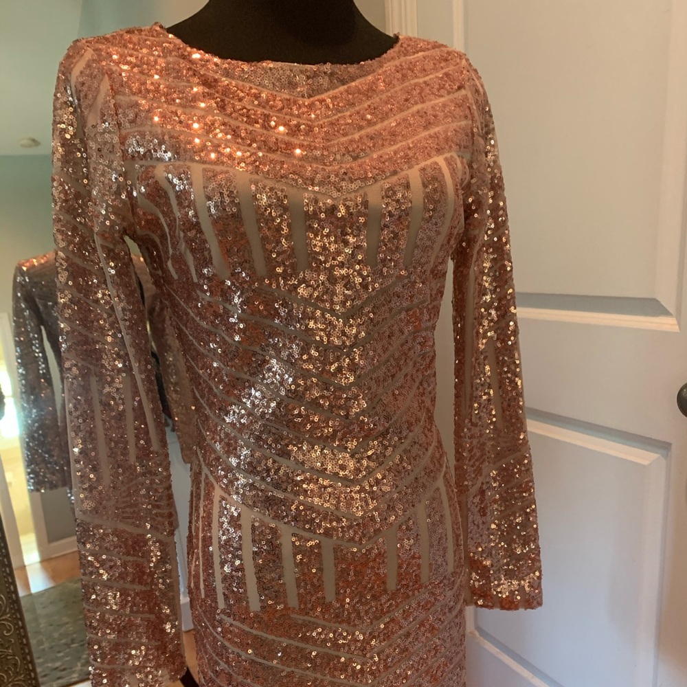 Sequins cocktail dress